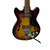 Used Silvertone EP-8T Vintage Semi-Hollow Electric Guitar Cherry Sunburst 6-String 40009-S000315302 View 2