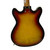 Used Silvertone EP-8T Vintage Semi-Hollow Electric Guitar Cherry Sunburst 6-String 40009-S000315302 View 10