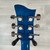 Used Jay Turser JJ45 Acoustic Guitar - Blue 40112-S000183431 View 5