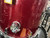 Used Sonor AQX Drum Shells and Hardware Red 40012-S000314967 View 6