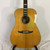 Used Fender KING VINTAGE Solid Top Acoustic Guitar Natural 6-String 41128-S000113996 View 1