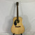 Used Fender CD-60S LH Laminate Top Acoustic Guitar Natural 6-String 41128-S000114005 View 8