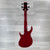 Used Kala Solidbody U-Bass Electric Bass Guitar - Red - Gig Bag Included 40112-S000183468 View 21