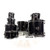Used Tama Superstar Classic 7 PC Drum Shell Kit Black 41119-S000038732 View 2