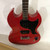 Used LOOG SG SG Type Electric Guitar Red 6-String 41128-S000114074 View 2