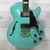 Used D'Angelico EX-SS Stopbar Duncan 59 Surf Green Semi-Hollow Electric Guitar 40051-S000119278 View 1