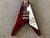 Used Gibson FLYING V HEADSTOCK REPAIR Pointy Electric Guitar Red 6-String 40111-S000194745 View 1