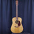 Used Martin DM Solid Top Acoustic Guitar Natural 41140-S000132129 View 2