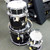 Used Yamaha stage Custom 5 Piece Shells ONLY Drum Shell Kit Black 40042-S000272244 View 1