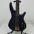 Used Ibanez SR300 EDX Bass Guitar Blue 4-String 40042-S000272374 View 12