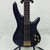 Used Ibanez SR300 EDX Bass Guitar Blue 4-String 40042-S000272374 View 6