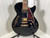 Used D'Angelico EX-SS Semi-Hollow Electric Guitar Black 6-String 40107-S000157725 View 1