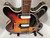 Used Univox MIJ CUSTOM HOLLOW BODY Vintage Semi-Hollow Electric Guitar Sunburst 6-String 40107-S000157726 View 5