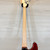 Used Squier PARANORMAL RASCAL Bass Guitar Red 4-String 41108-S000065831 View 8