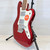 Used Squier PARANORMAL RASCAL Bass Guitar Red 4-String 41108-S000065831 View 6
