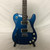 Used Lindert BLUE TELE HH T Type Electric Guitar Blue 6-String 41128-S000114160 View 1