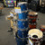 Used Orange County NEWPORT SERIES 10/12/14/16/22 Drum Shell Kit Blue View 2