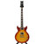 Used Ibanez AR300 Double Cut Electric Guitar Sunburst 6-String View 3