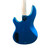 Used Yamaha BB350 Bass Guitar Blue 4-String 41136-S000157323 View 6