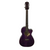 Used Luna FLO-PF-QM Laminate Top Acoustic Guitar Purple 41120-S000038161 View 3