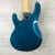 Used OLP ERNIE BALL STING RAY 4 STRING Bass Guitar Blue 4-String 41124-S000212776 View 5