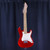 Used Kay MINI STRAT STYLE ELECTRIC GUITAR S Type Electric Guitar Red 6-String 41140-S000138915 View 2