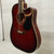 Used Johnson JG-650 Laminate Top Acoustic Guitar Red 40015-S000339617 View 6