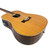 Used Peavey DW-3 ACOUSTIC NO TUNER Solid Top Acoustic Guitar Natural 6-String 40090-S000084582 View 4
