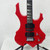 Used Glarry BURNING FIRE Pointy Electric Guitar Red 6-String 40042-S000273038 View 6