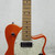 Used Reverend Flatroc Offset Double Cutaway Electric Guitar Orange 6-String 40042-S000273061 View 3