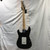 Used Hamer SLAMMER S Type Electric Guitar Black 6-String 41125-S000042345 View 9