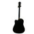 Used VANGOA BASIC VGE-1 Laminate Top Acoustic Guitar Black 40009-S000315832 View 7