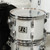 Used Rogers Big R Vintage Drum Shell Kit Silver Silk 40015-S000339660 View 4