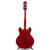 Used Epiphone DOT-CH Semi-Hollow Electric Guitar Red 6-String View 6