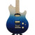 Used Sterling by Ernie Ball AXIS QUILTED MAPLE Double Cut Electric Guitar Blue 6-String View 1