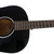 Used 2023 Taylor 217e-BLK Plus Grand Pacific Acoustic-Electric Guitar – Black 40090-S000084618 View 9
