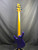 Used Ibanez ERGODYNE EB405 Modern Metal Bass Guitar Blue 4-String 41137-S000107827 View 6