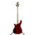 Used Rogue SERIES III FRETLESS P Type Bass Guitar Red 4-String View 5