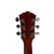 Used Washburn Deep Forest Burl Dreadnought Acoustic Guitar – Natural Burl 40090-S000084632 View 12