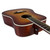 Used Washburn Deep Forest Burl Dreadnought Acoustic Guitar – Natural Burl 40090-S000084632 View 6