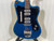 Used CRUCIANELLI MODEL 40V Vintage Electric Guitar Blue 6-String 40107-S000157885 View 1