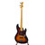 Used Fender American Deluxe Jazz Bass Maple Neck Tobacco 3-Tone Sunburst 41119-S000038893 View 2