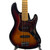 Used Fender American Deluxe Jazz Bass Maple Neck Tobacco 3-Tone Sunburst View 1