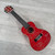 Used Amahi C-25 Concert Ukulele - Red Quilt 40112-S000183721 View 3