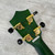Used Amahi C-25 Concert Ukulele - Green Quilt 40112-S000183725 View 6