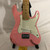 Used Harmony MINI STRAT Vintage S Type Electric Guitar Pink 6-String 41128-S000114392 View 1