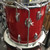 Used Ludwig Jazzette Red Sparkle Circa 1965 12" 14" 18" Vintage Drum Shell Kit 40051-S000119448 View 3