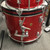 Used Ludwig Jazzette Red Sparkle Circa 1965 12" 14" 18" Vintage Drum Shell Kit 40051-S000119448 View 2