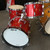 Used Ludwig Jazzette Red Sparkle Circa 1965 12" 14" 18" Vintage Drum Shell Kit 40051-S000119448 View 17