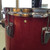 Used Ludwig Jazzette Red Sparkle Circa 1965 12" 14" 18" Vintage Drum Shell Kit 40051-S000119448 View 6